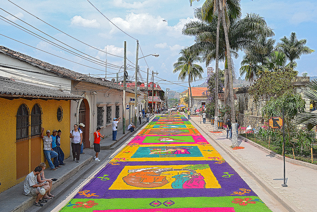 Folium: Copan Carpet In Honduras via Gadling.com