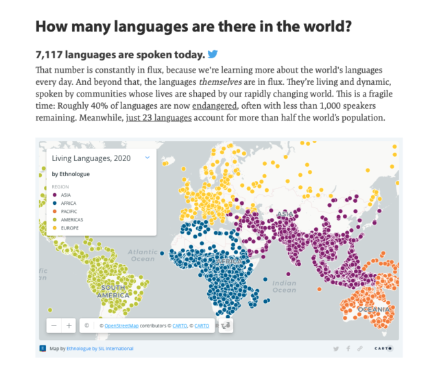 Folium: Listen to Endangered Indigenous Languages From Around the World via Google Earth
