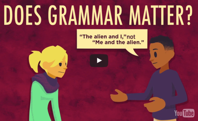 Folium: Does Grammar Matter via TED