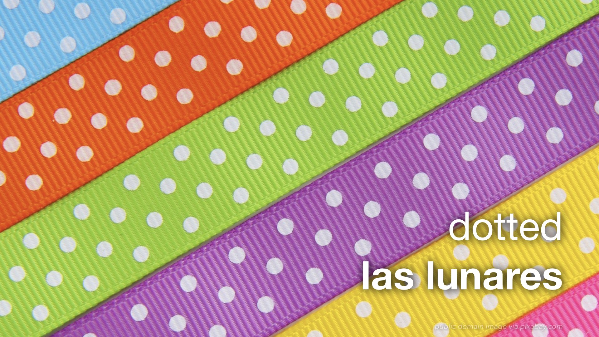 Spanish Vocabulary Fabrics and Materials The LEAF Project