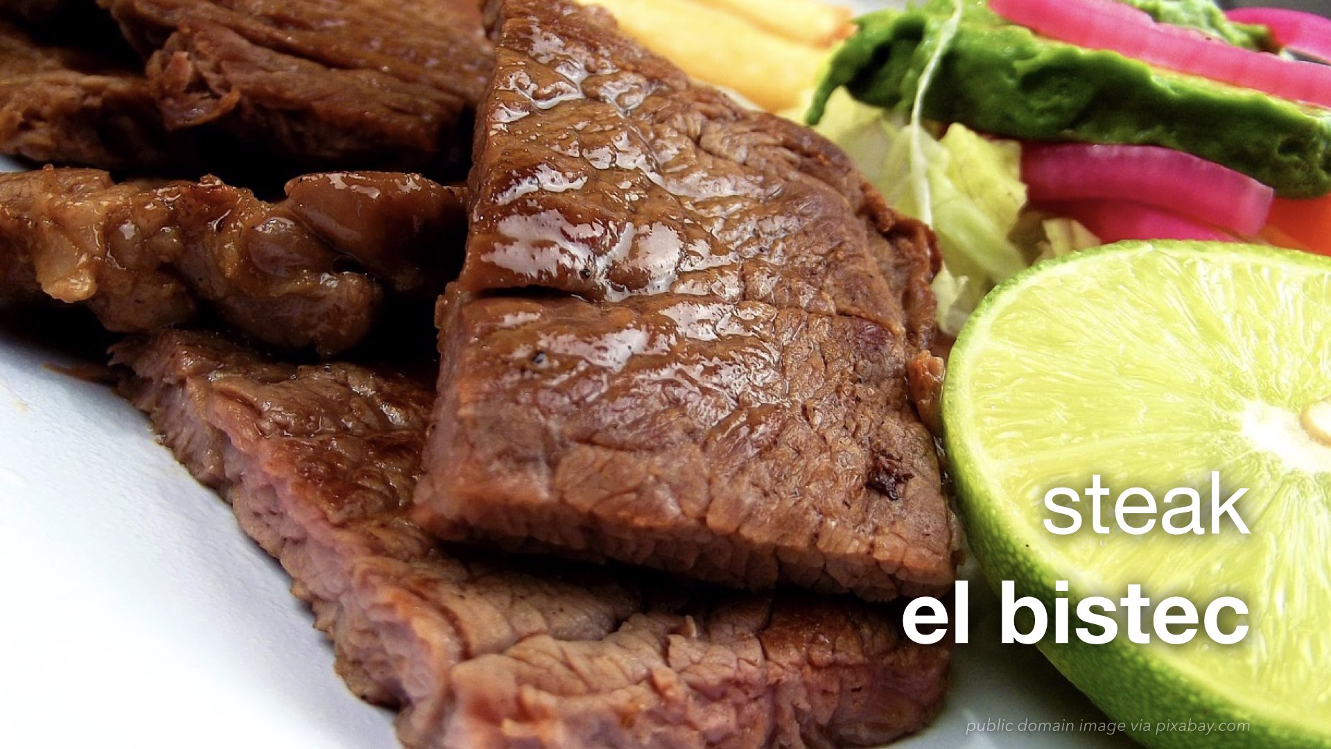 Spanish Vocabulary Food Lunch The LEAF Project