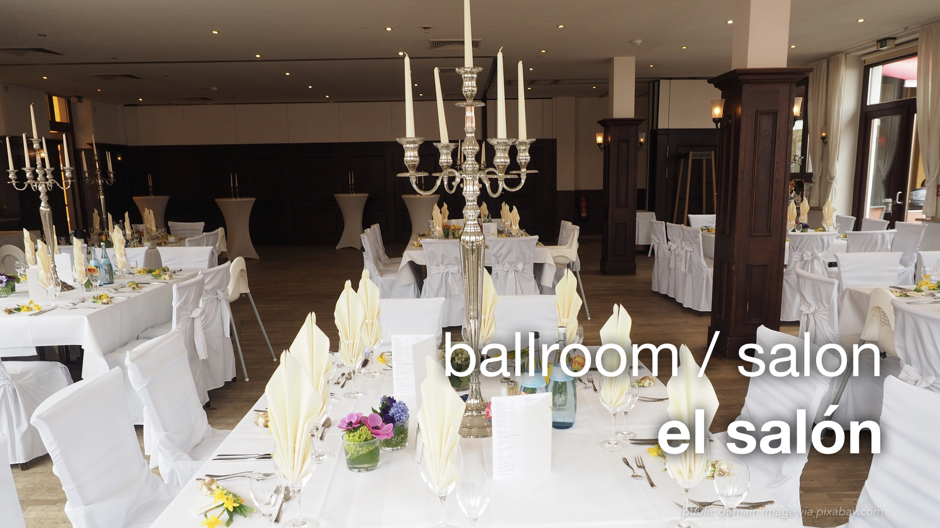 Spanish Vocabulary Hospitality Hotel and Resort Facilities The