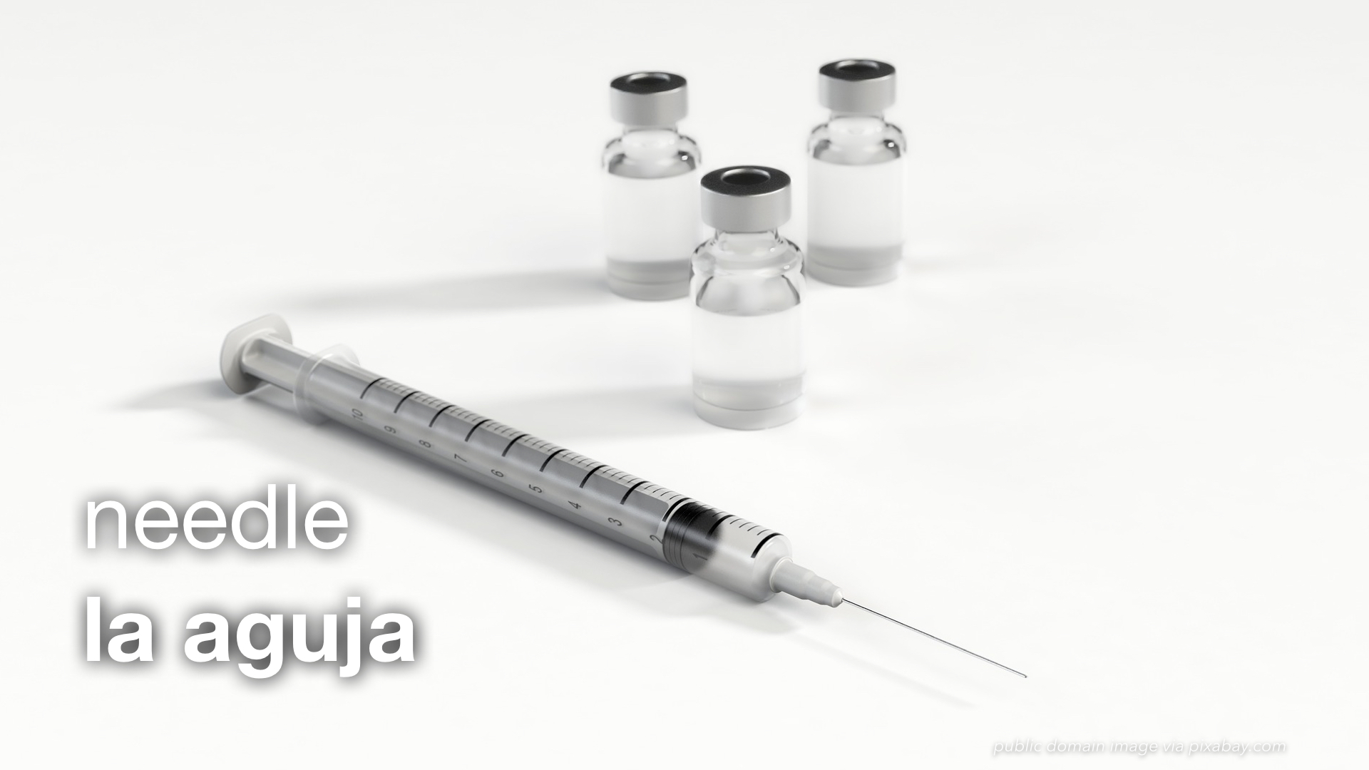 Spanish Vocabulary Medical General Supplies The LEAF Project