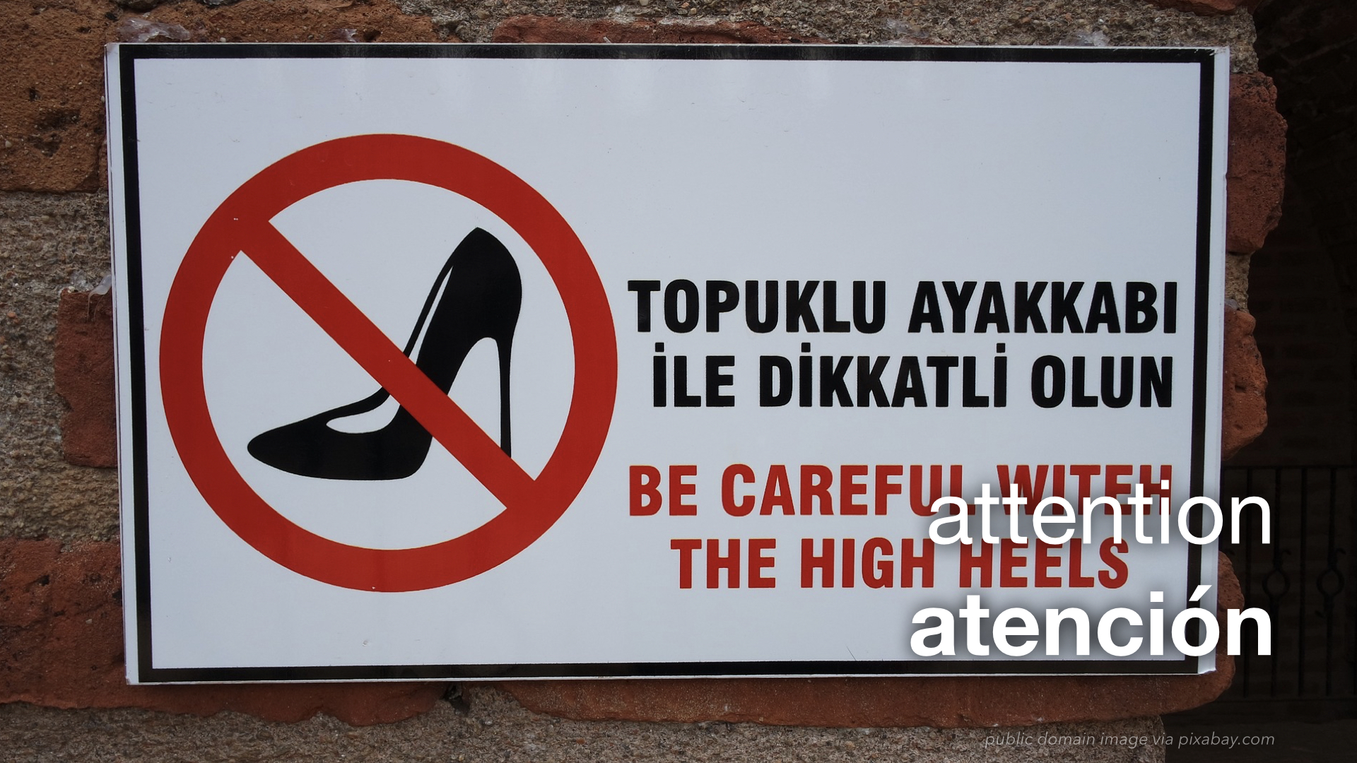 Spanish Vocabulary Medical Warnings and Advisories The LEAF Project