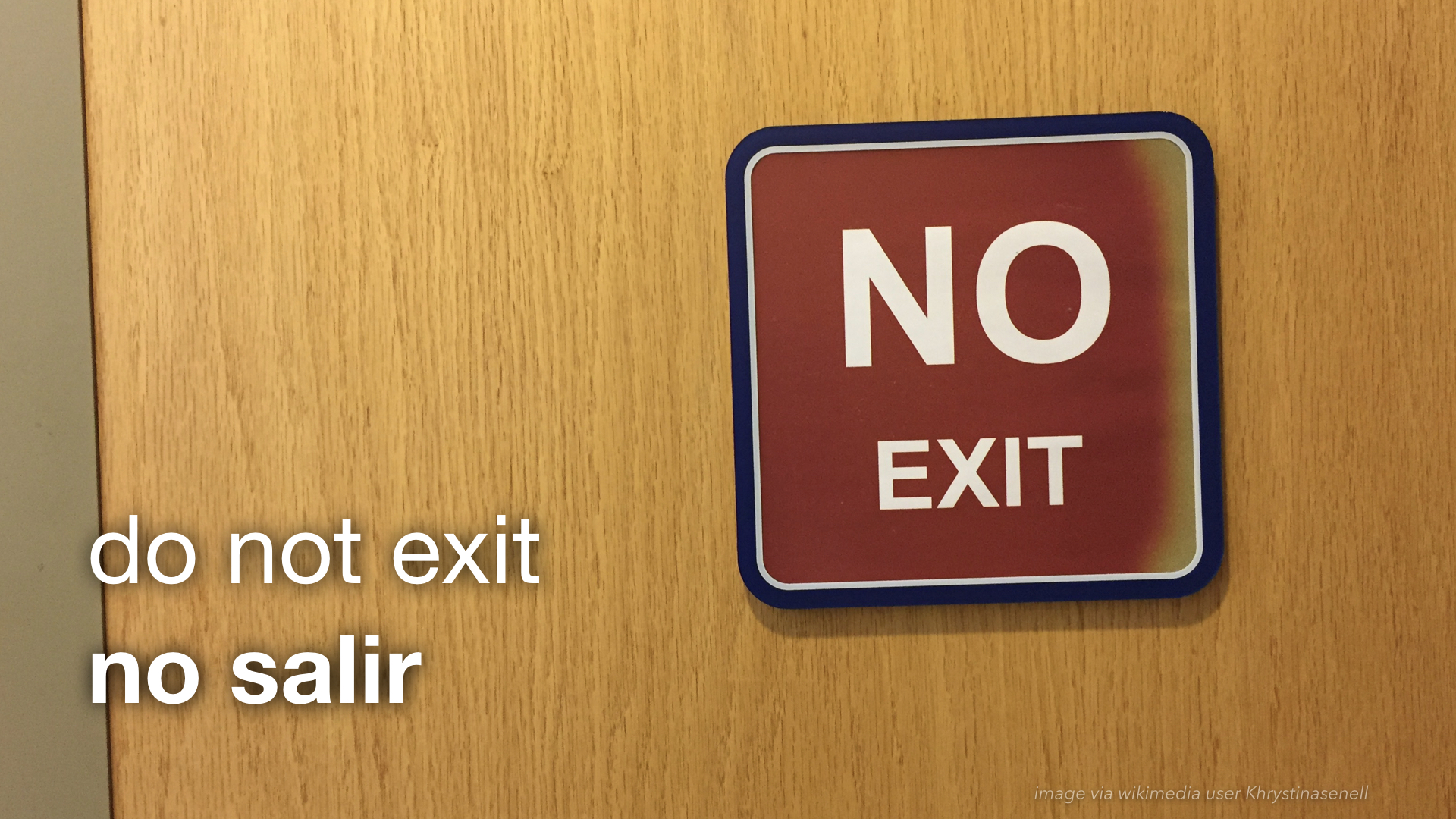 Spanish Vocabulary Medical Warnings and Advisories The LEAF Project