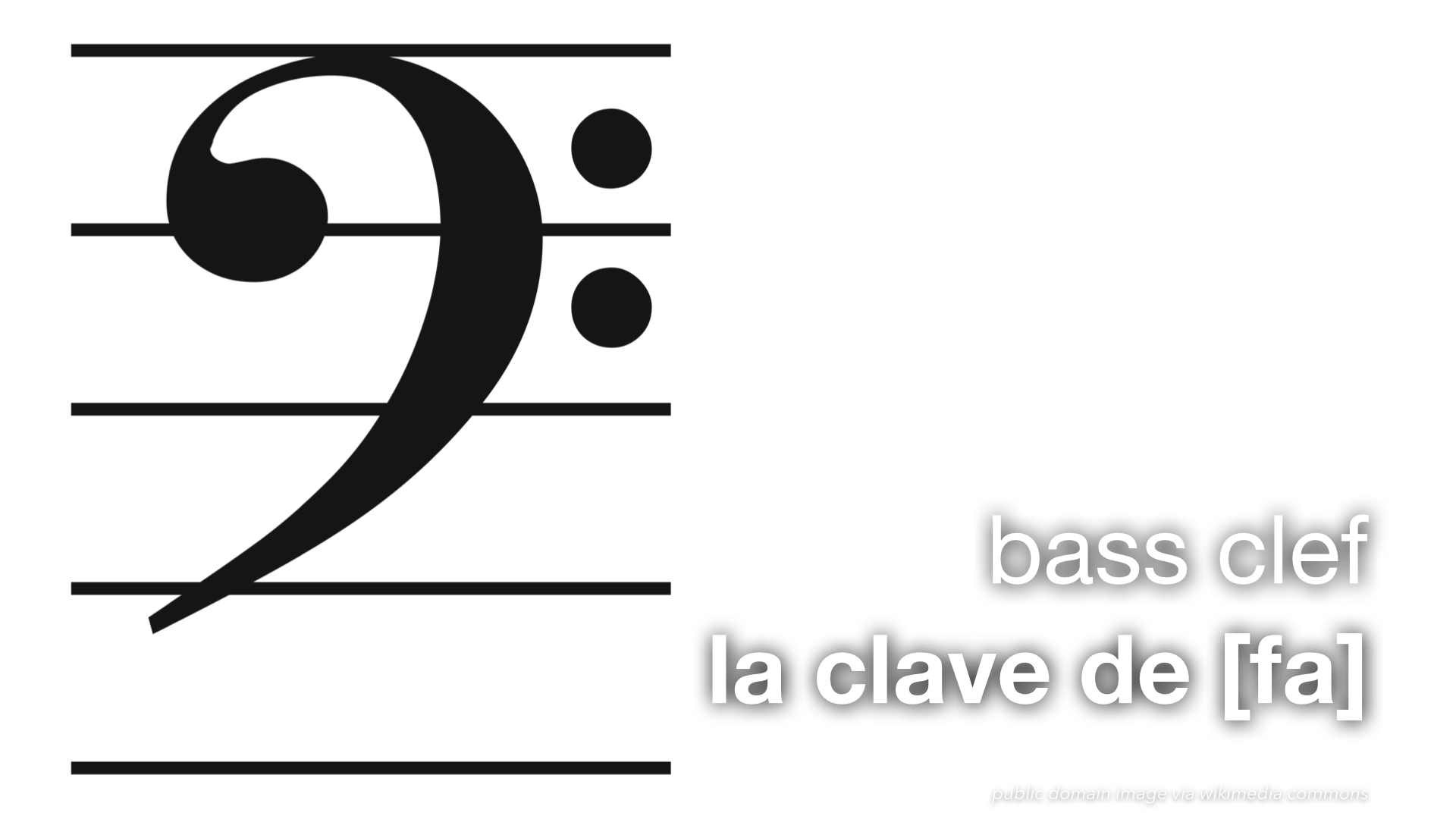 Spanish Vocabulary Music Notation The LEAF Project