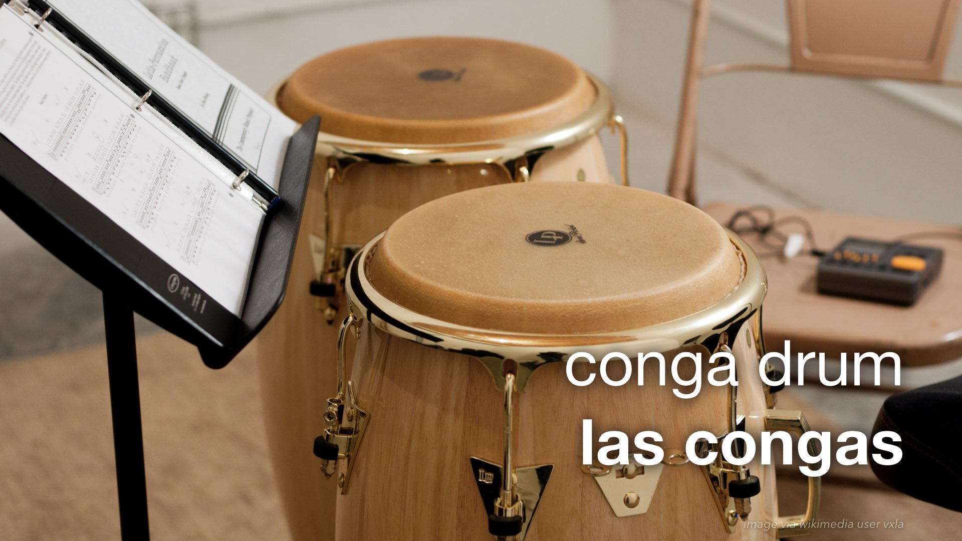 Spanish Vocabulary Percussion Instruments The LEAF Project