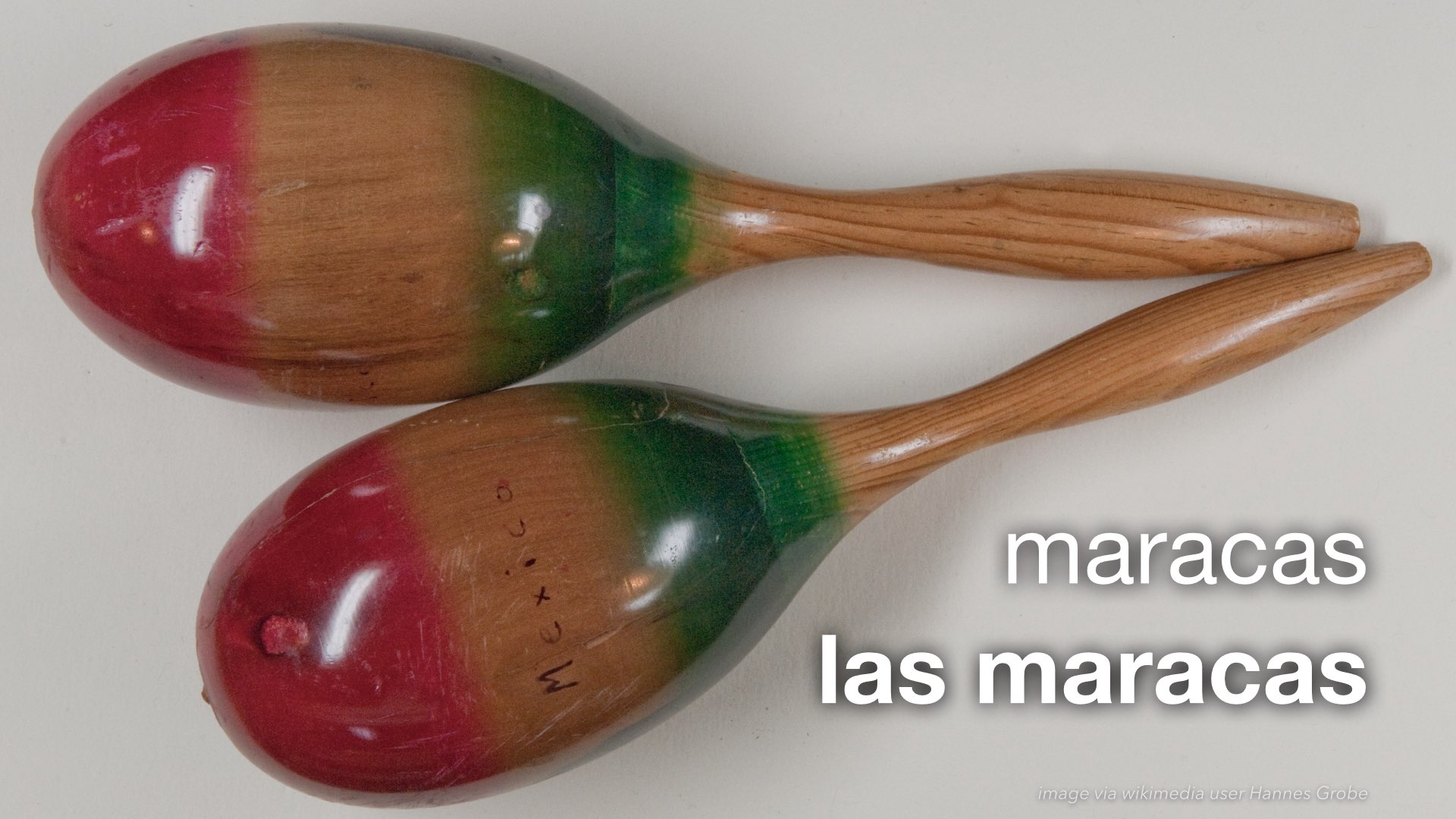 Spanish Vocabulary Percussion Instruments The LEAF Project