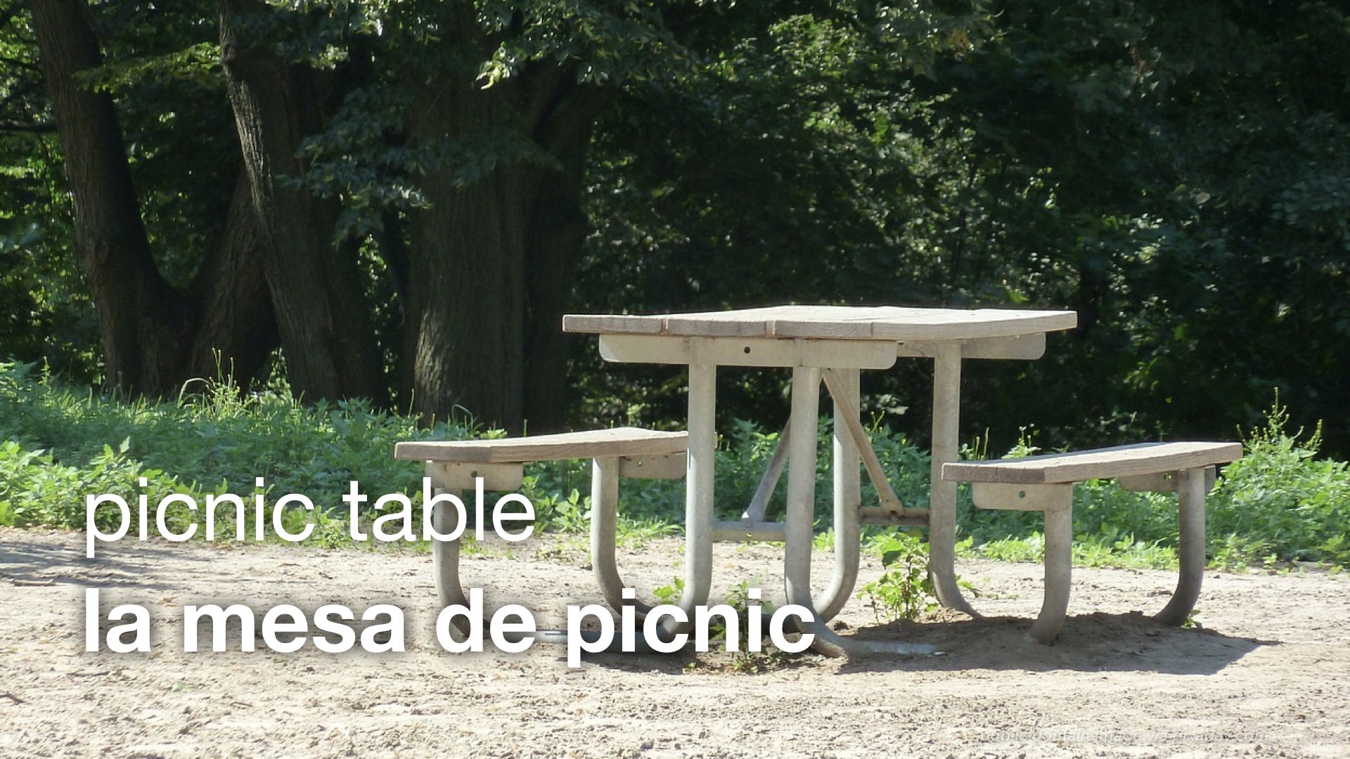 Spanish Vocabulary Camping and the Outdoors The LEAF Project