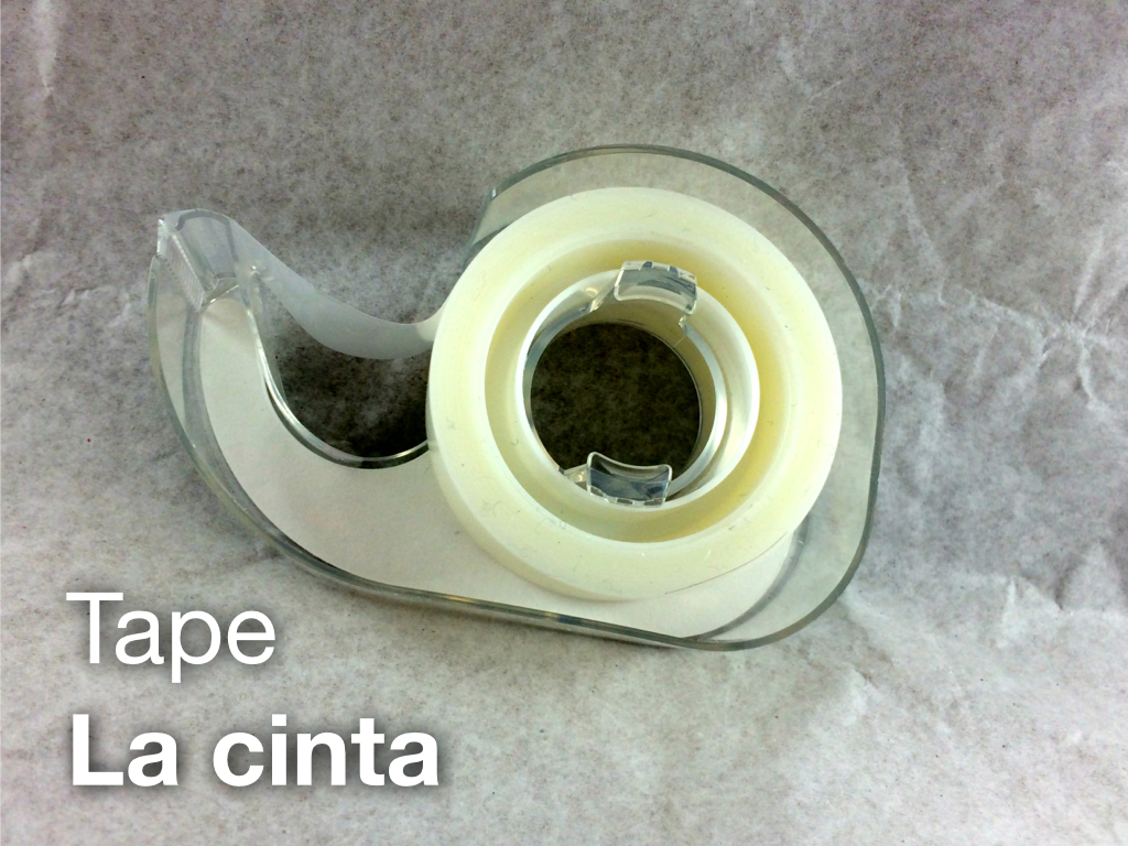 LEAF Spanish Photo Flashcards Tape / Cinta The LEAF Project