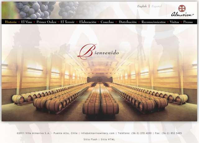 Spanish Reading Selections: Almaviva Winery