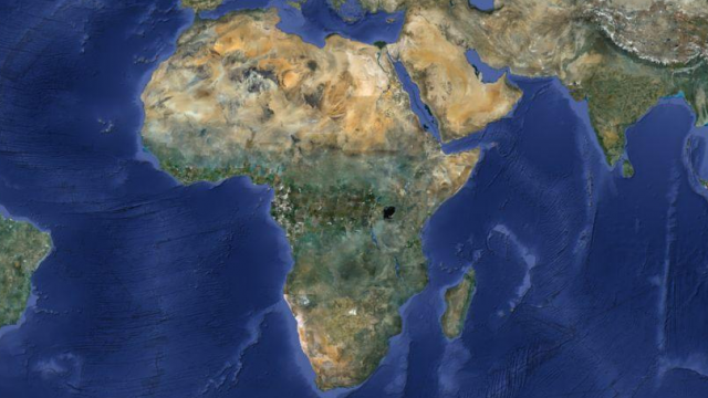 Folium: The True Size of Africa via Kai Krause