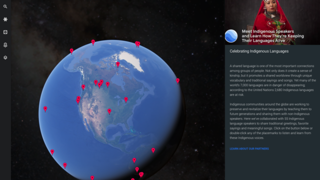 Folium: Listen to Endangered Indigenous Languages From Around the World via Google Earth