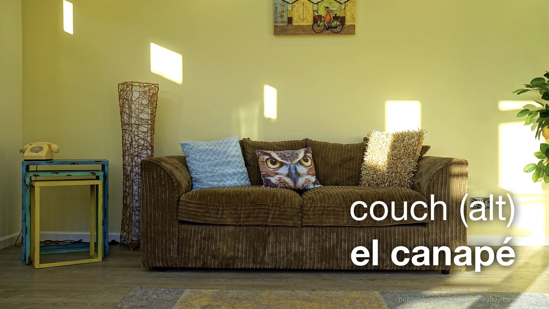 Spanish Vocabulary Living Room The Leaf Project Spanish Vocabulary Living Room The Leaf Project
