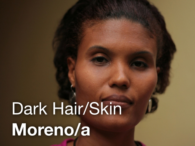 LEAF Spanish Photo Flashcards - Dark / Moreno