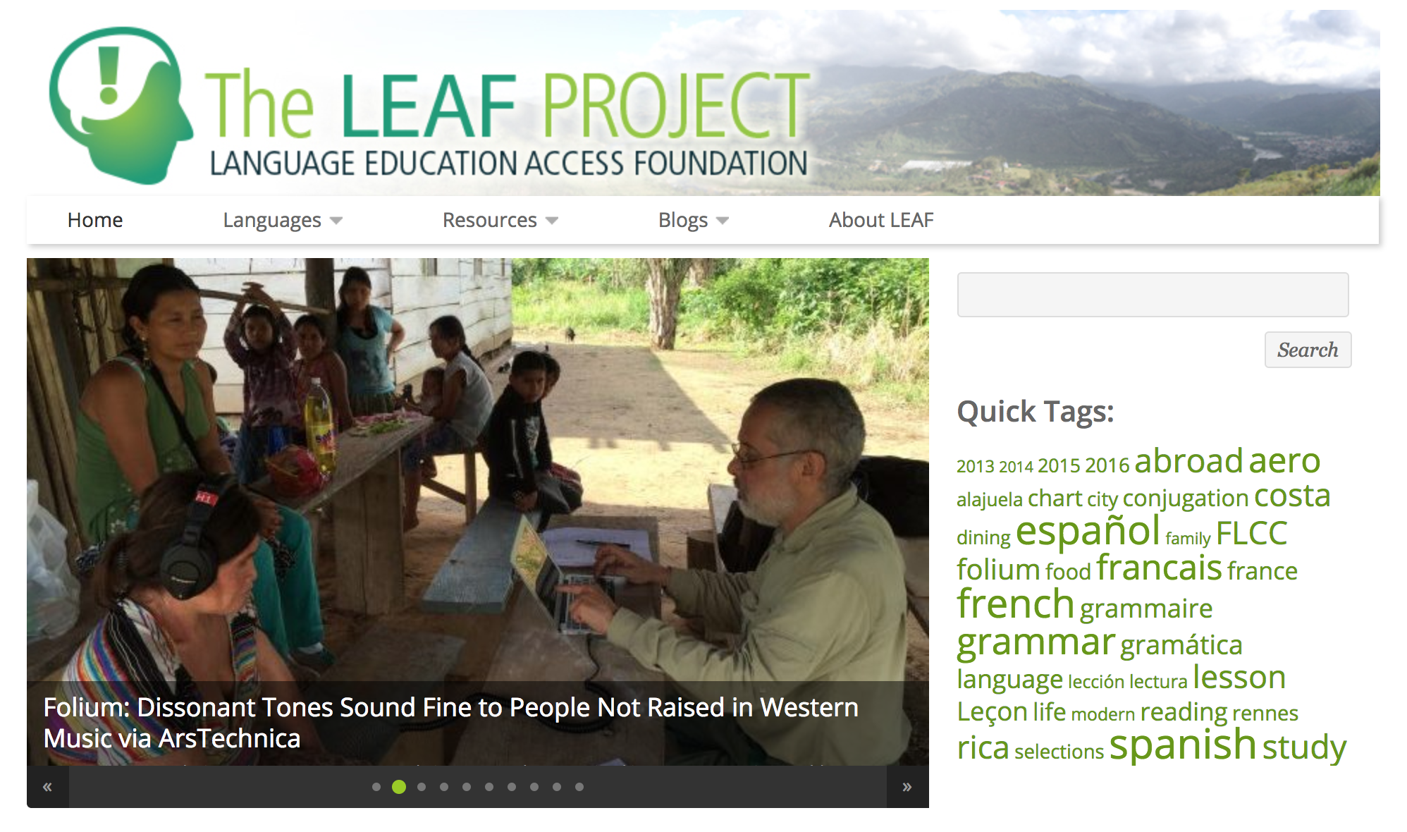 Instructional Resources: The LEAF Project Guide : The LEAF Project